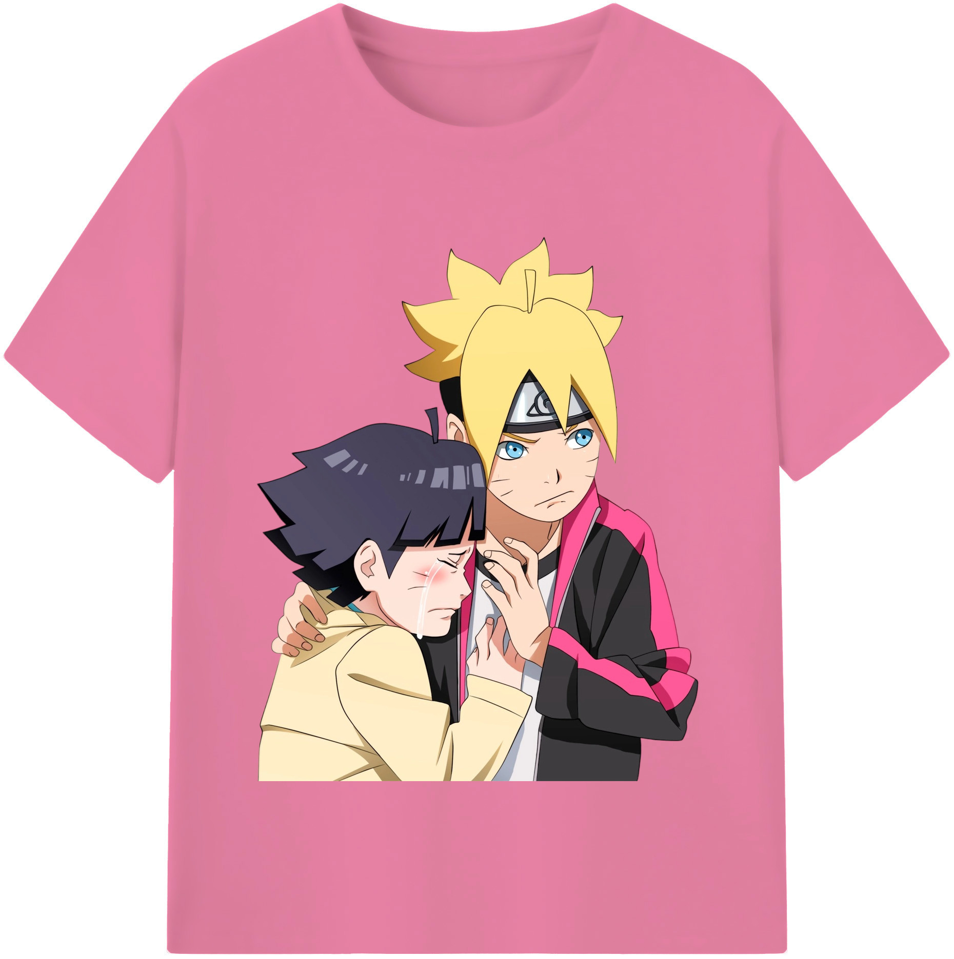 （画像用） NARUTO -ナルト- うずまき ボルト Uzumaki Boruto 綿100％半袖Tシャツ（フロントプリント）